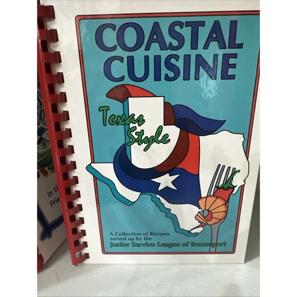 Coastal Cuisine Hardcover J S L of Brazosport - Picture 1 of 7